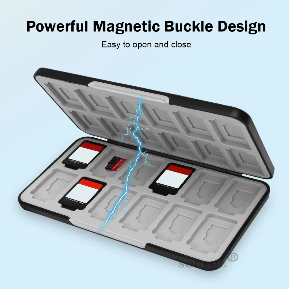 24 in 1 Game Card Case Holder  - Gaming Accessories Box 评论和价格