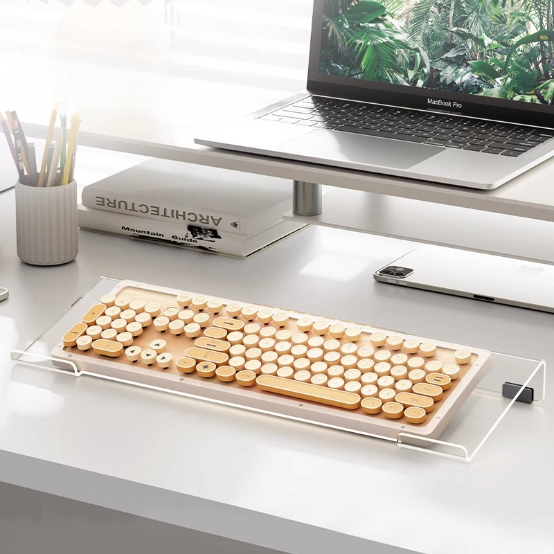Acrylic Keyboard Tray Stand Er - Gaming Accessories Pc Setup 评论和价格