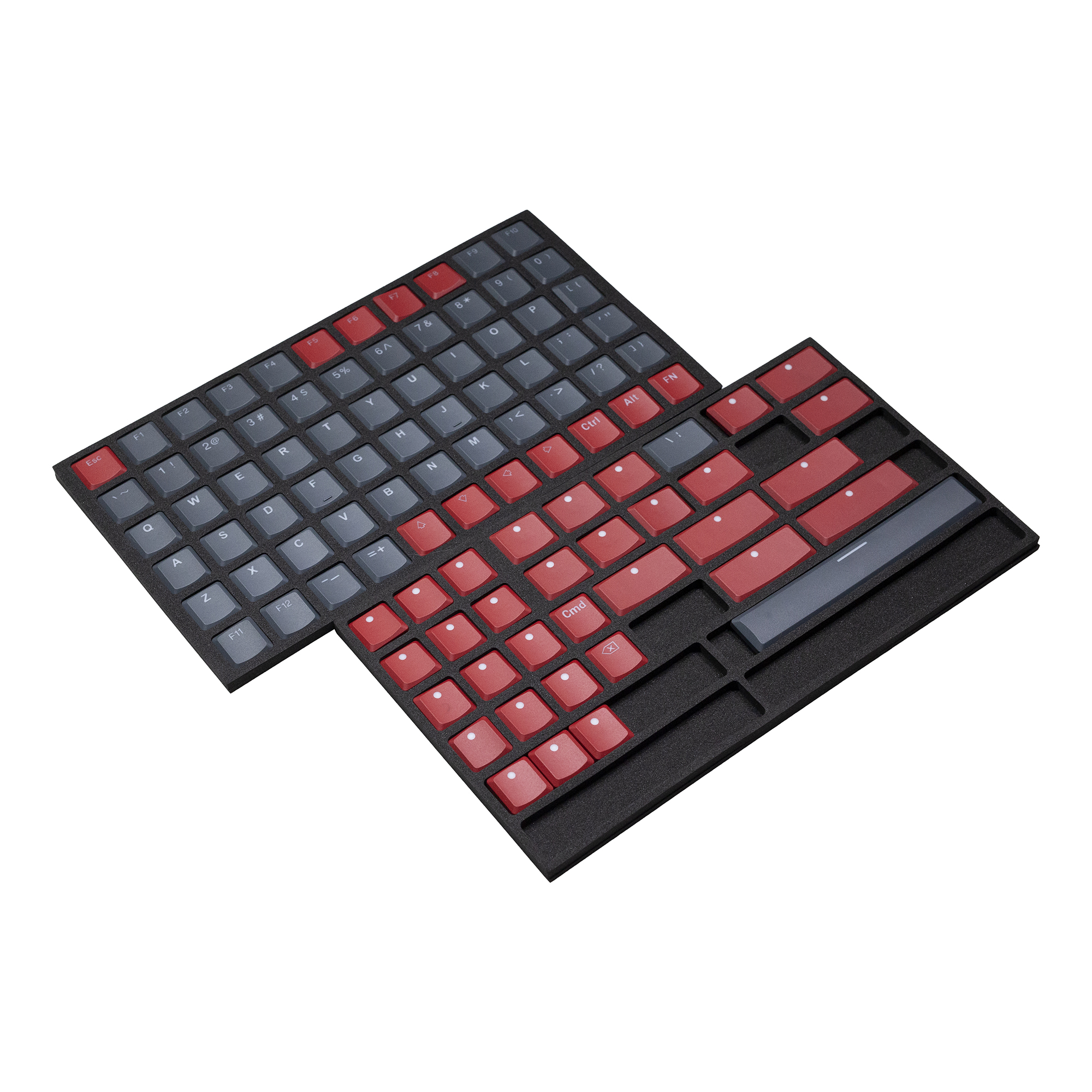 Taihao THT Grey Red Keycap Thi - Gaming Accessories White 评论和价格