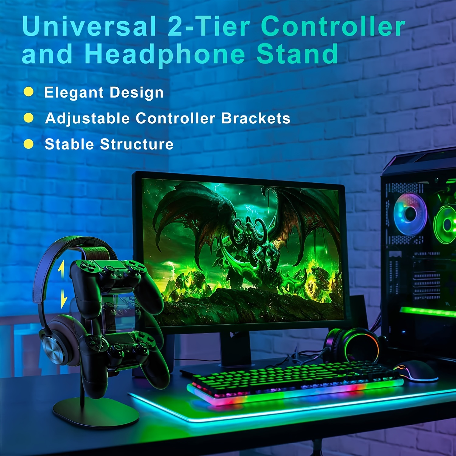 Wooden Controller & Headset Ho - Gaming Controllers Xbox Accessories 评论和价格