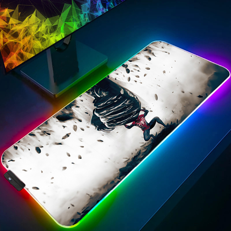 RGB Mouse Pad Edge White Gamer - Venom Gaming Accessories 评论和价格
