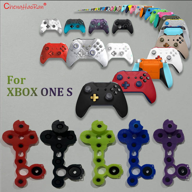 2PCS/LOT Color Conductive Rubb - Gaming Controllers Xbox Accessories 评论和价格
