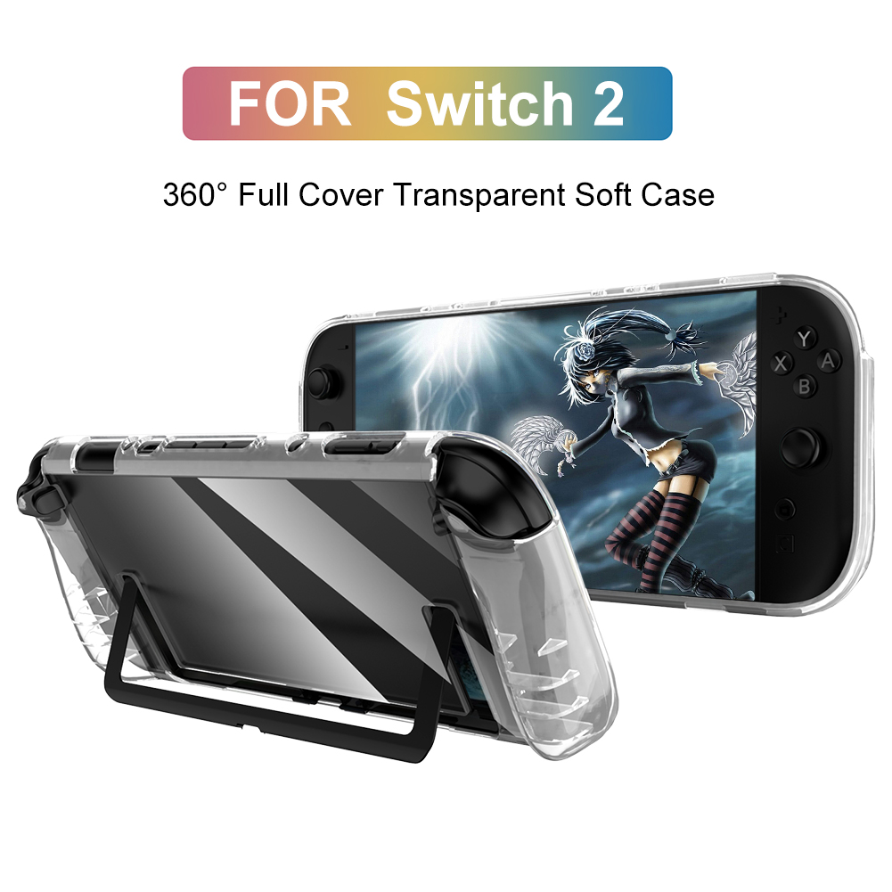 1/2/3Pcs Transparent TPU Case  - Gaming Accessories Nintendo 评论和价格