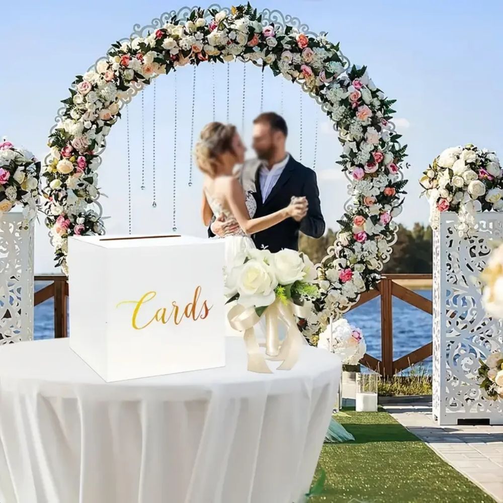 1set White Card Boxes Wedding  - Gaming Accessories Box 评论和价格